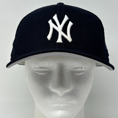 New York NY Yankees 2000 World Series Hat Baseball Cap New Era Blue Fitted 7 3/4