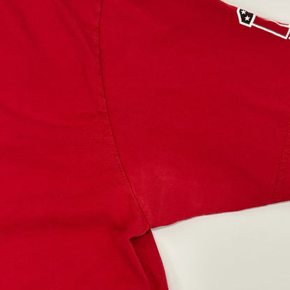 Vintage Pearl Jam T Shirt Mens L Large Red Y2Ks Eagle Snake Hot Rod Skateboard