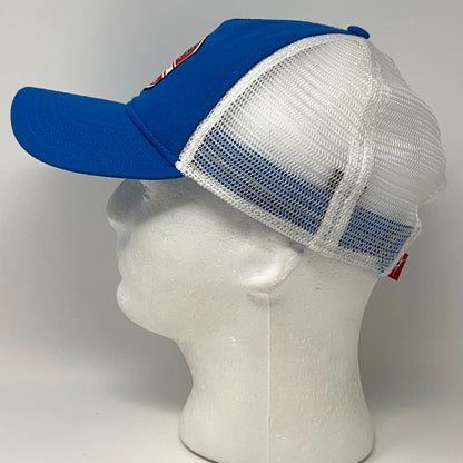 Dave Matthews Band DMB Trucker Hat Baseball Cap Fire Dancer Mesh Snapback Blue