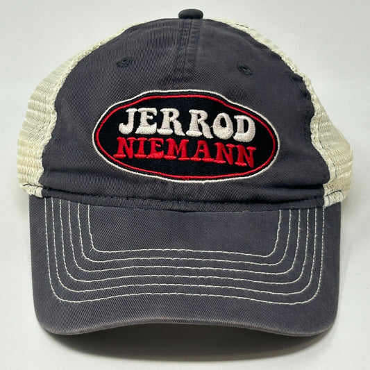 Jerrod Niemann Trucker Hat Baseball Cap Gray Mesh Snapback Country Western Music