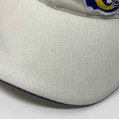 Vintage 1999 St Louis Rams NFC Conference Champions Hat Baseball Cap NFL White