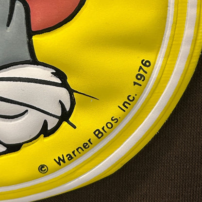 Vintage 70s Bugs Bunny USA T Shirt Patriotic Independence Day Brown Tee M Medium