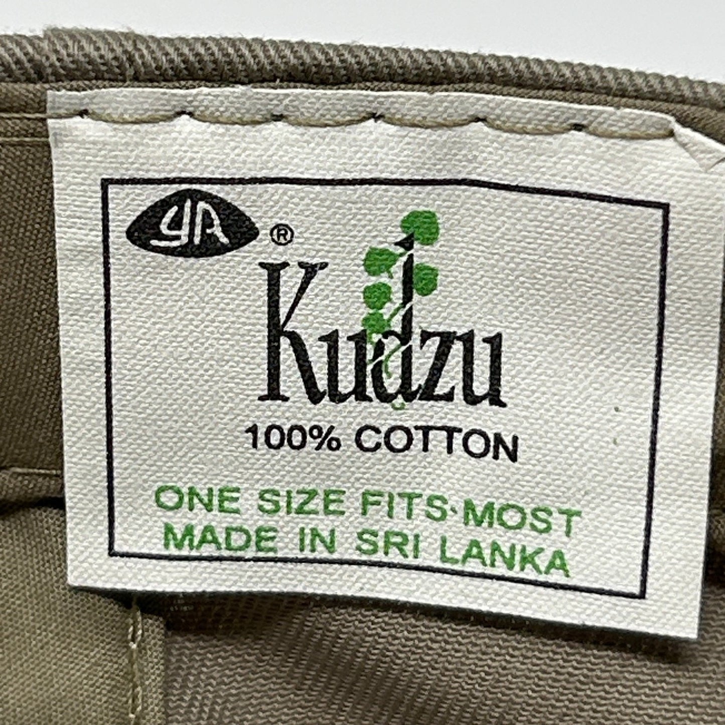 Vintage Russellville High School Cyclones Hat Cap Beige 90s Arkansas Snapback