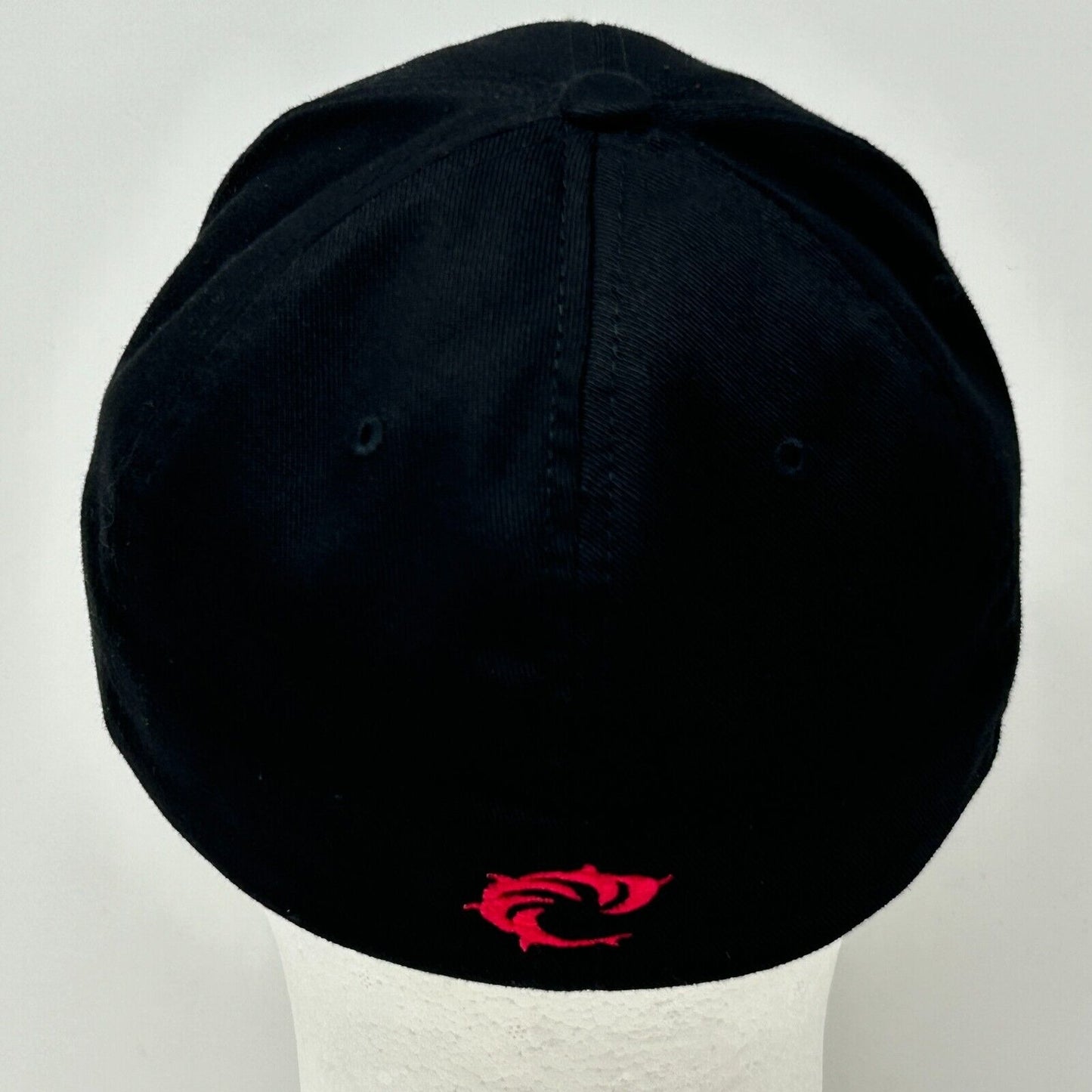 Vintage WRV Surfboards Baseball Hat Cap Wave Riding Vehicles Black FlexFit L-XL