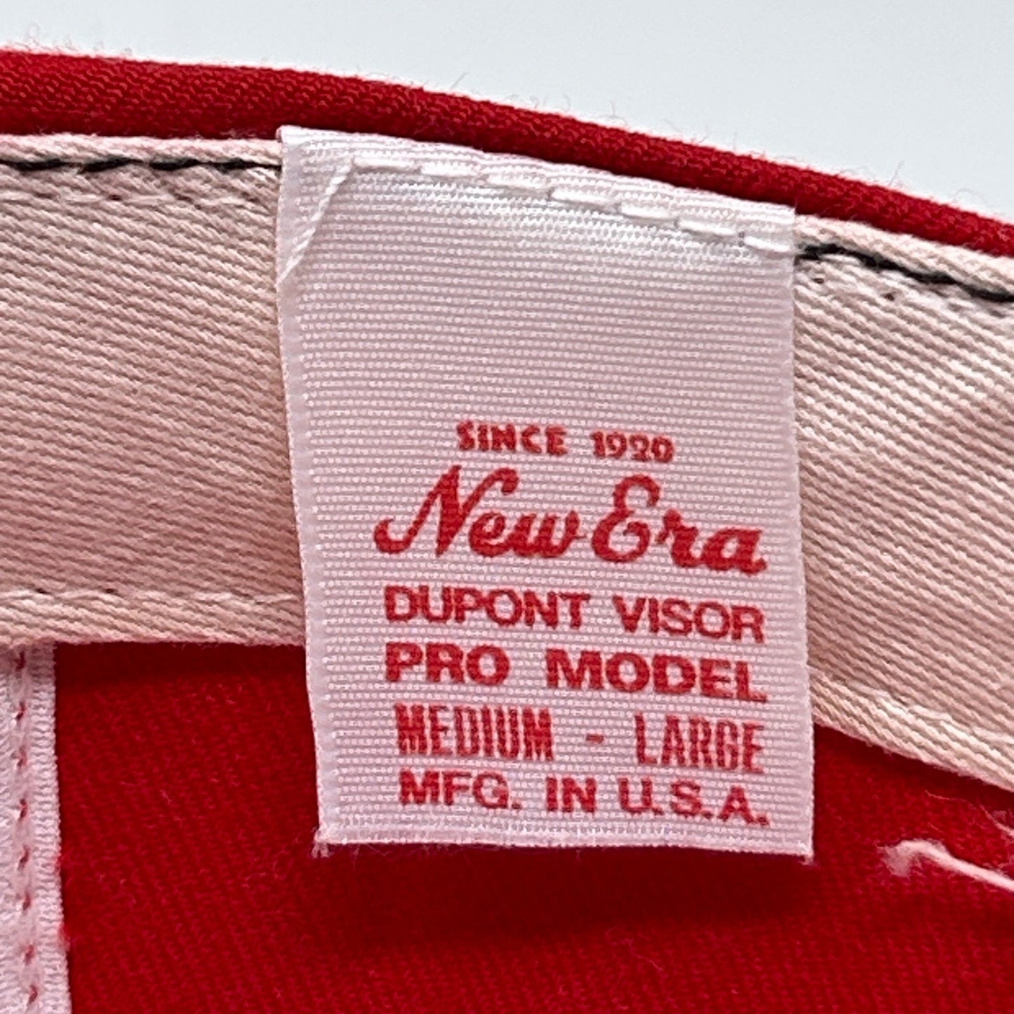 Vintage 90s Philadelphia Phillies Hat Baseball Cap New Era USA Made Snapback Red