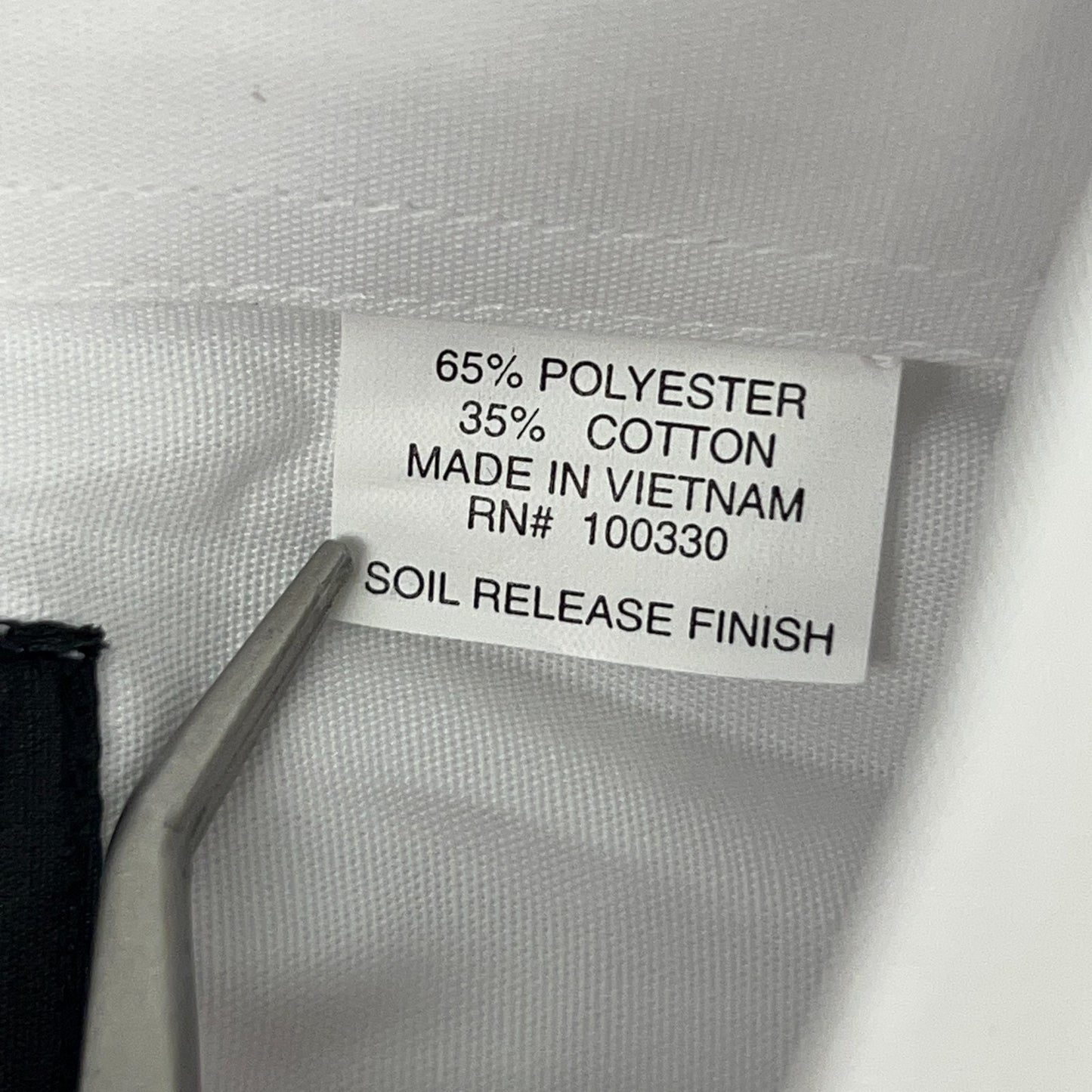 Quartermaster Law Pro Button Front Shirt L Large 16-16 1/2 White Police Security