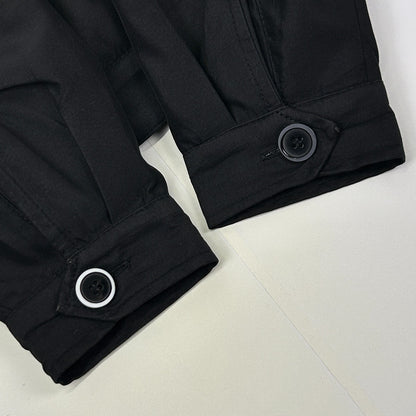 Vintage Fremont Hotel Casino Las Vegas Jacket Gambling Gambler Black M Medium