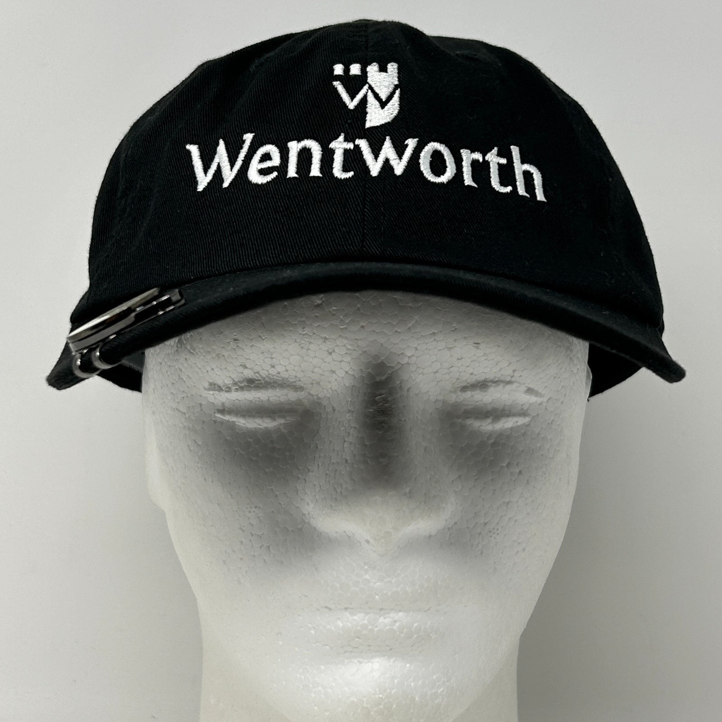 Wentworth Club Dad Hat Baseball Cap Golf Ball Marker Golfer Strapback Black