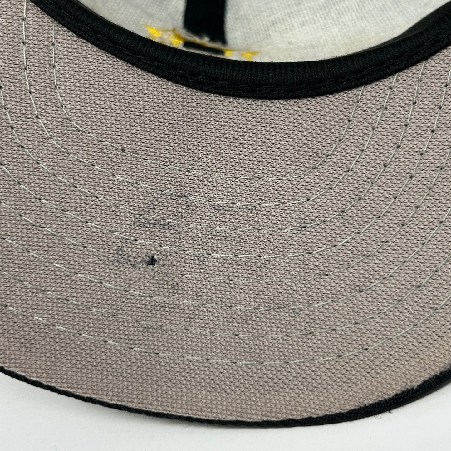 Vintage 80s Pittsburgh Pirates Trucker Hat Baseball Cap MLB Mesh Snapback Black