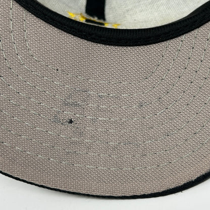 Vintage 80s Pittsburgh Pirates Trucker Hat Baseball Cap MLB Mesh Snapback Black