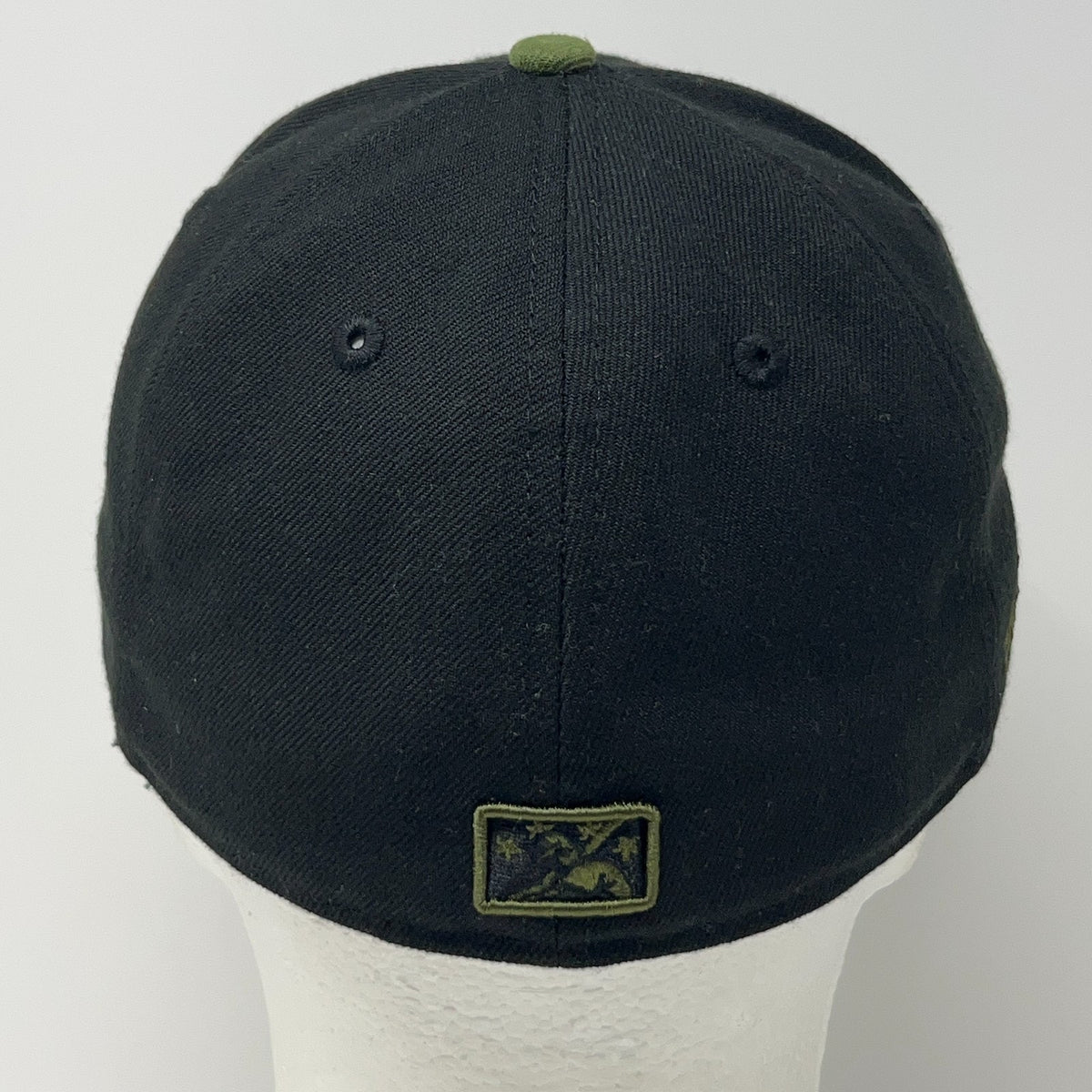 Binghamton Rumble Ponies Hat Baseball Cap Fitted 7 1/4 Black New Era Military