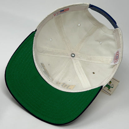 Vintage Notre Dame Fighting Irish Leprechaun NWT Snapback Baseball Hat Cap USA