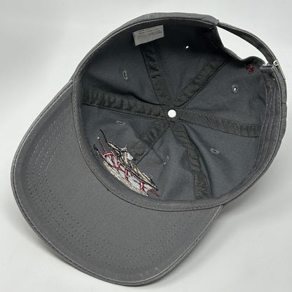 FRA Front Range Anglers Dad Hat Baseball Cap Fisherman Fishing Strapback Gray - Neon Vintage