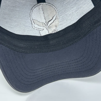 Corvette Racing Jake Hat Baseball Cap Chevrolet Skull Black Flex Fitted L Large