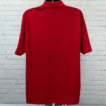Hornady Ammunition Performance Polo Shirt Firearms Guns Bullets Red Mens XXL 2XL