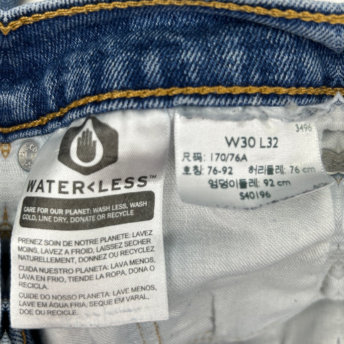 Levis 541 Athletic Taper Fit Jeans Levi Strauss Denim Blue Mens 30x32