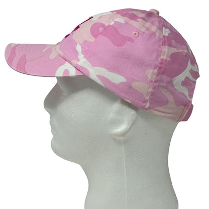 Gorra de camuflaje Kel Tec, color rosa, con diseño de camuflaje, para armas de fuego, pistolas, rifles y gorra de béisbol con correa trasera