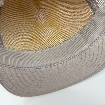 Vintage 80s WSHS Band Booster Trucker Hat Baseball Cap High School Snapback Gray