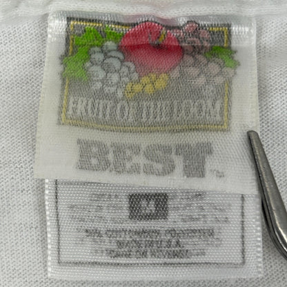 Vintage 90s Emu Producers International Co-operative T Shirt Oil White M Medium