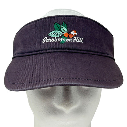 Gorra con visera de Persimmon Hill Golf Club, color azul, para golfistas, Saluda, Carolina del Sur