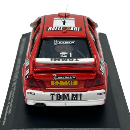 三菱 Lancer EVO VI 1999 年新西兰拉力赛压铸赛车 1/43 Altaya 红色