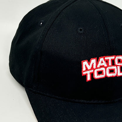 Matco Tools Hat Cap Mechanic Auto Repair Logo 6 Panel Strapback Black