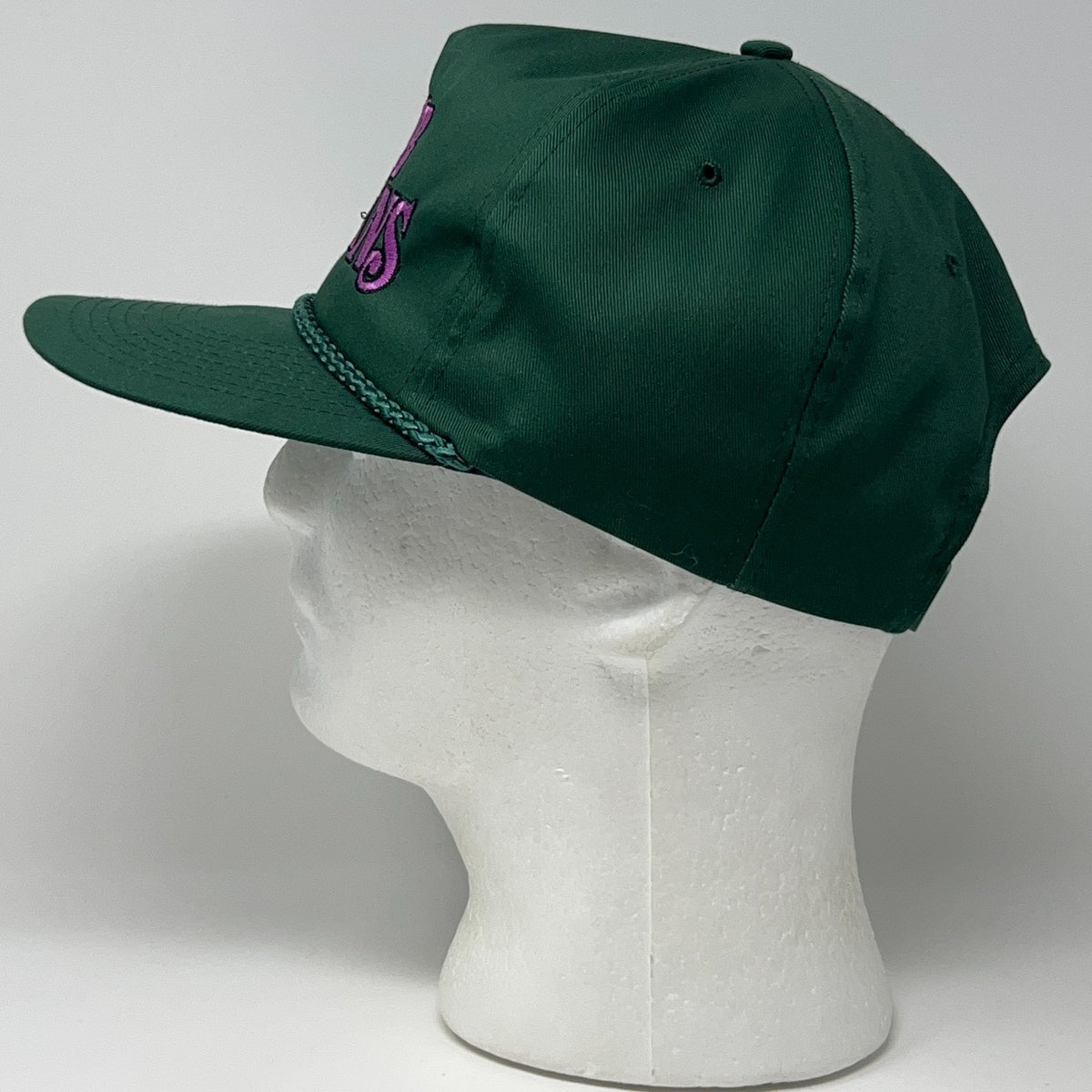 Vintage 90s Club Orleans Casino Las Vegas Hat Baseball Cap Hotel Snapback Green