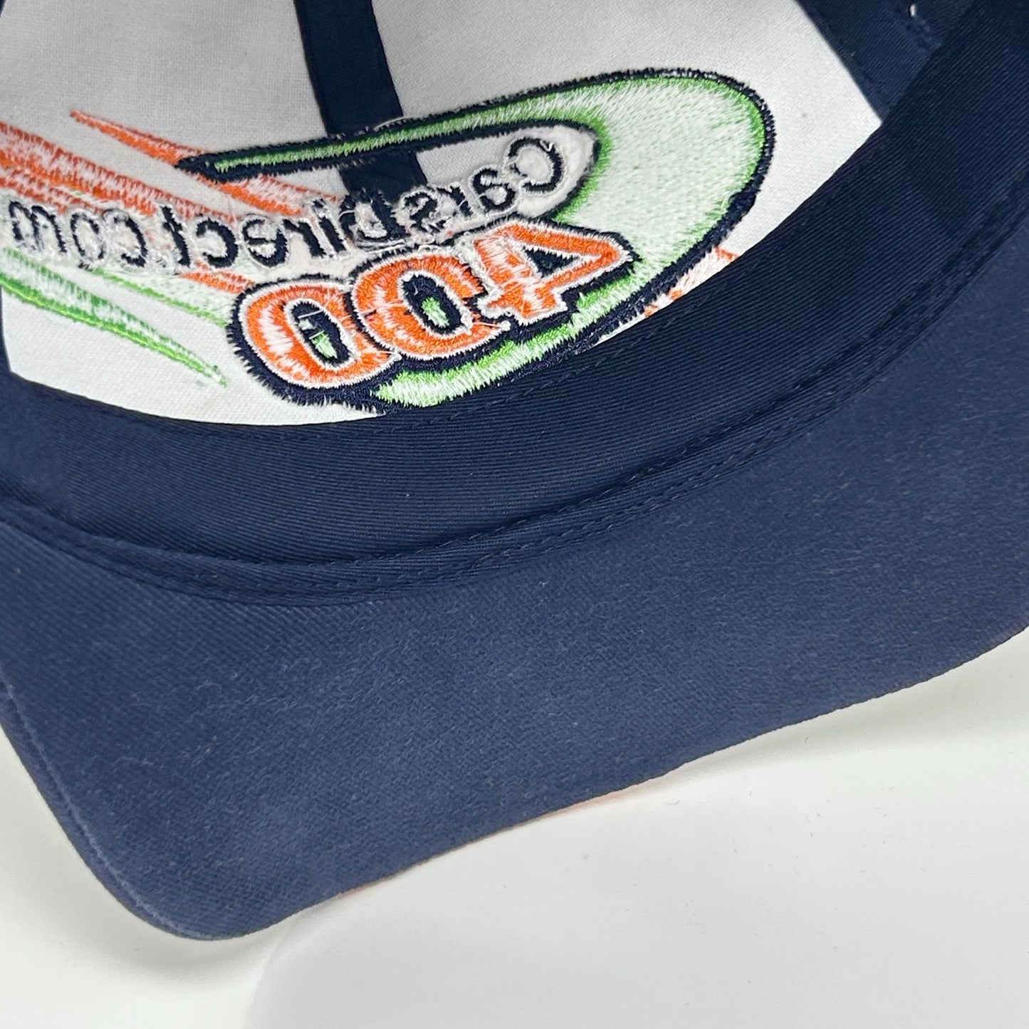 Vintage NASCAR Cars Direct 400 Hat Cap Las Vegas Motor Speedway Strapback Blue