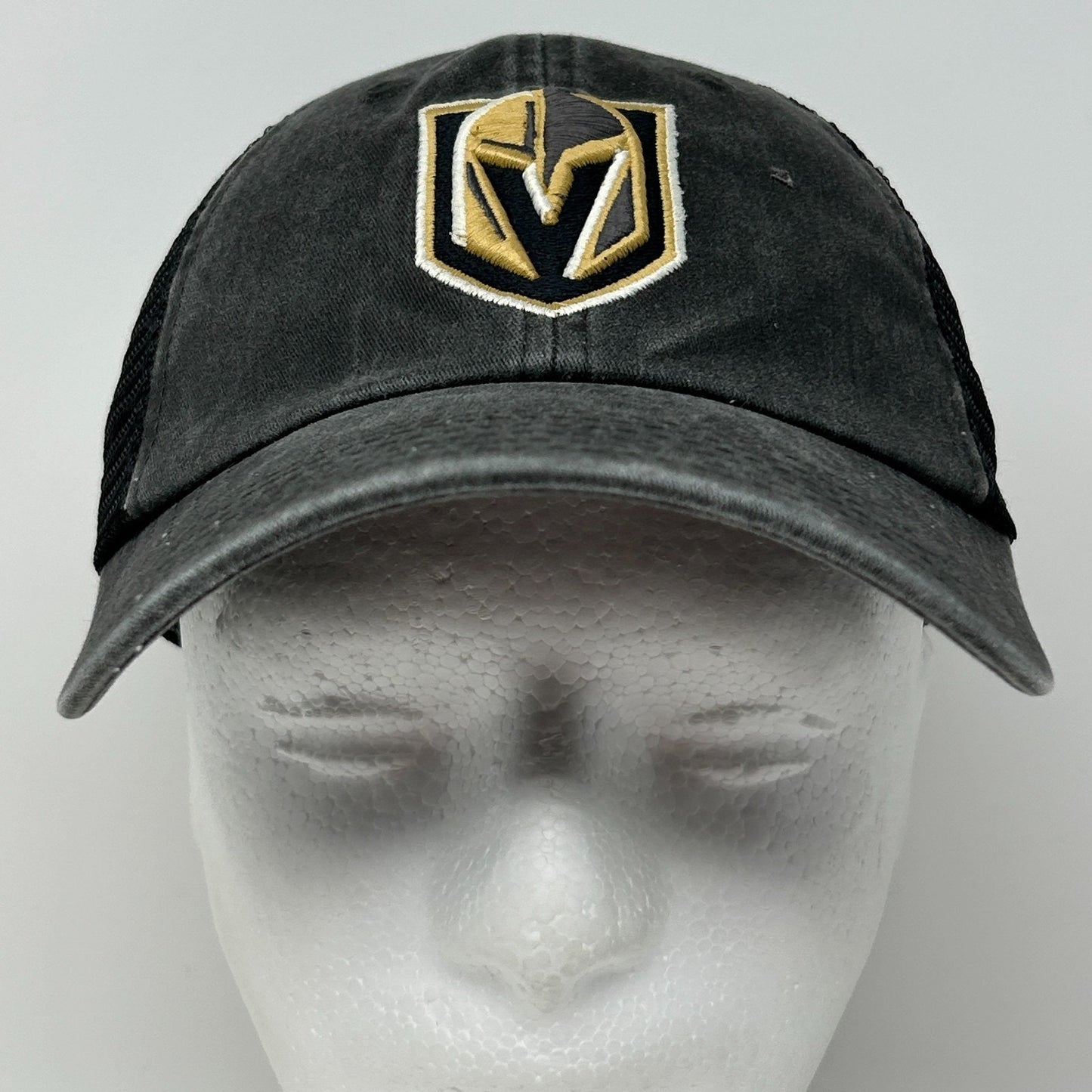Las Vegas Golden Knights Trucker Hat Baseball Cap American Needle Strapback Gray