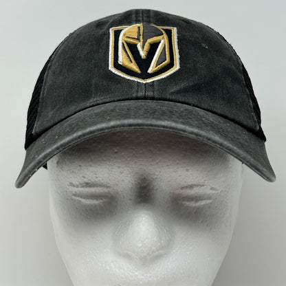 Las Vegas Golden Knights Trucker Hat Baseball Cap American Needle Strapback Gray