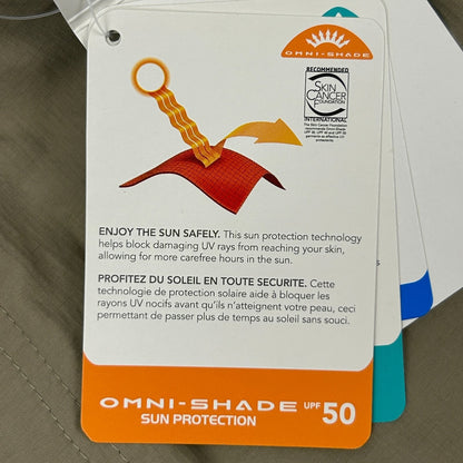 Columbia Silver Ridge Convertible Cargo Pants AM8004 Tan Khaki Beige Mens 34x32