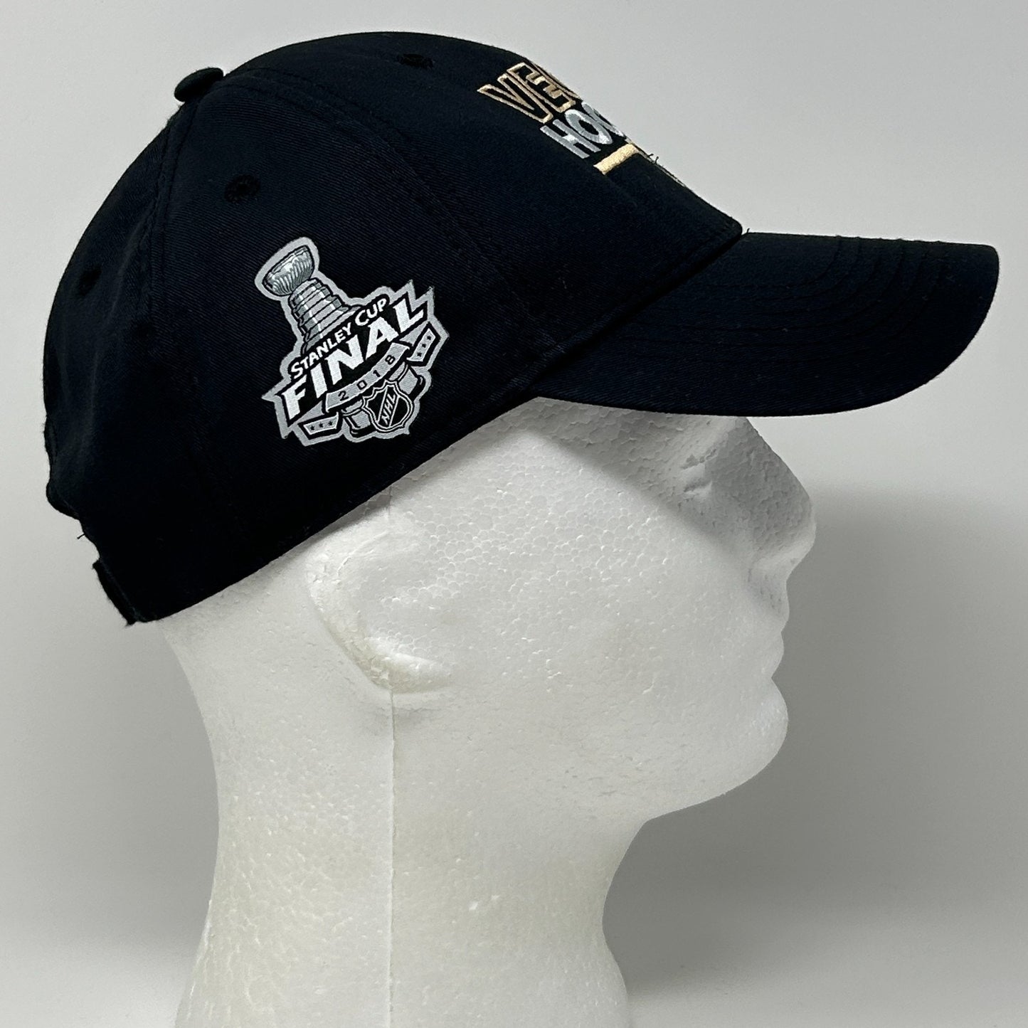 Las Vegas Golden Knights 2018 Hat Baseball Cap Adidas Hockey Strapback Black