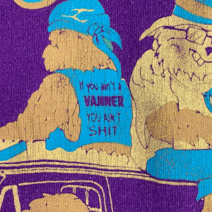 Vanatics Van Club Vintage 90s T Shirt Springfield Illinois Hippies Corvair Large