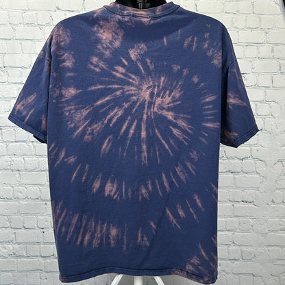 Vintage 90s New York NY Casino Las Vegas T Shirt Hotel Gambling USA Blue 2XL XXL