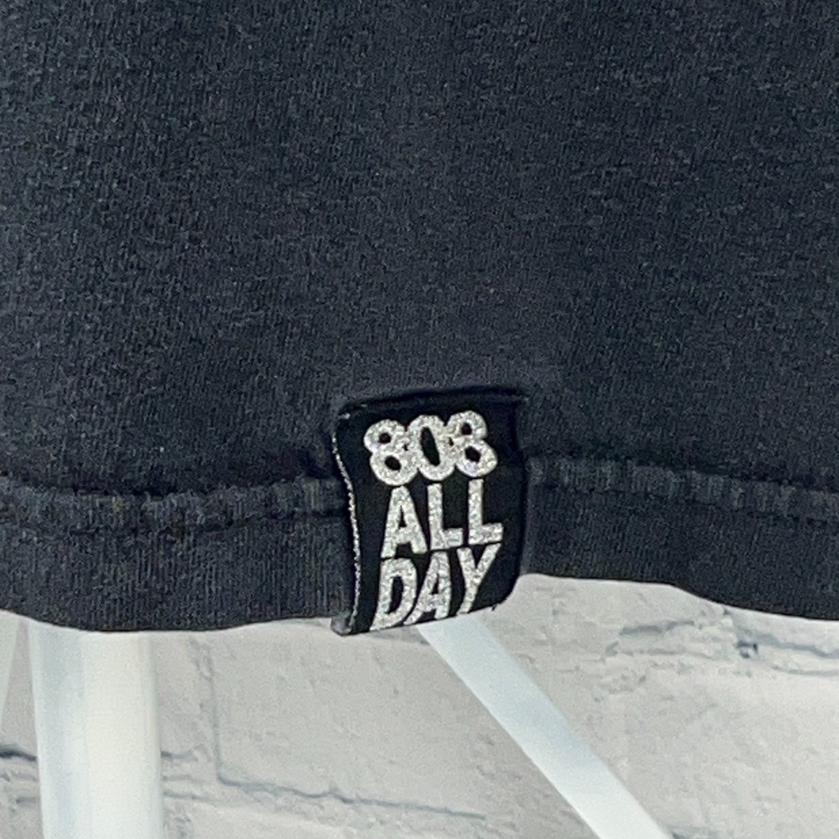 808 All Day T Shirt L Large Black Surfer Surfing Surfboarding Hawaii Hawaiian