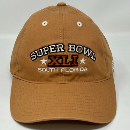 Super Bowl XLI Strapback Hat NFL Football Indianapolis Colts Reebok Baseball Cap