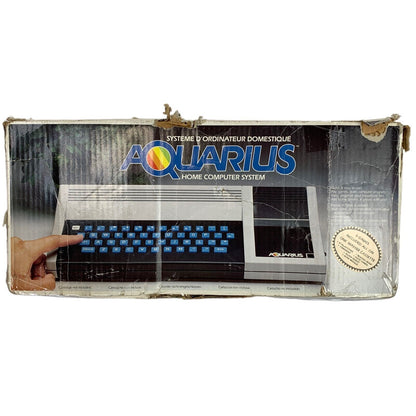 Mattel Aquarius Home Computer Game System Microsoft Basic 1983 Vintage 80s
