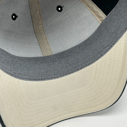 New Orleans Saints 2009 NFC Champions Hat Baseball Cap Reebok Black FlexFit OSFA