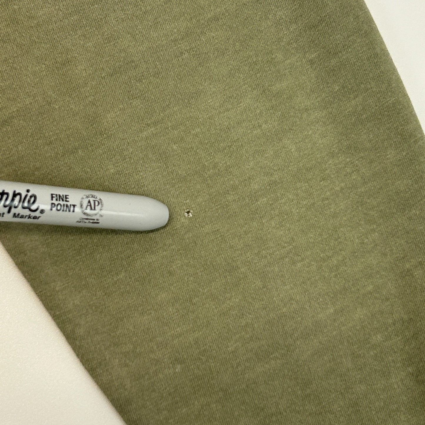 T-Bar x Cotton On T Shirt Mens S Small Green Hand Palm Tree Long Sleeve Tee