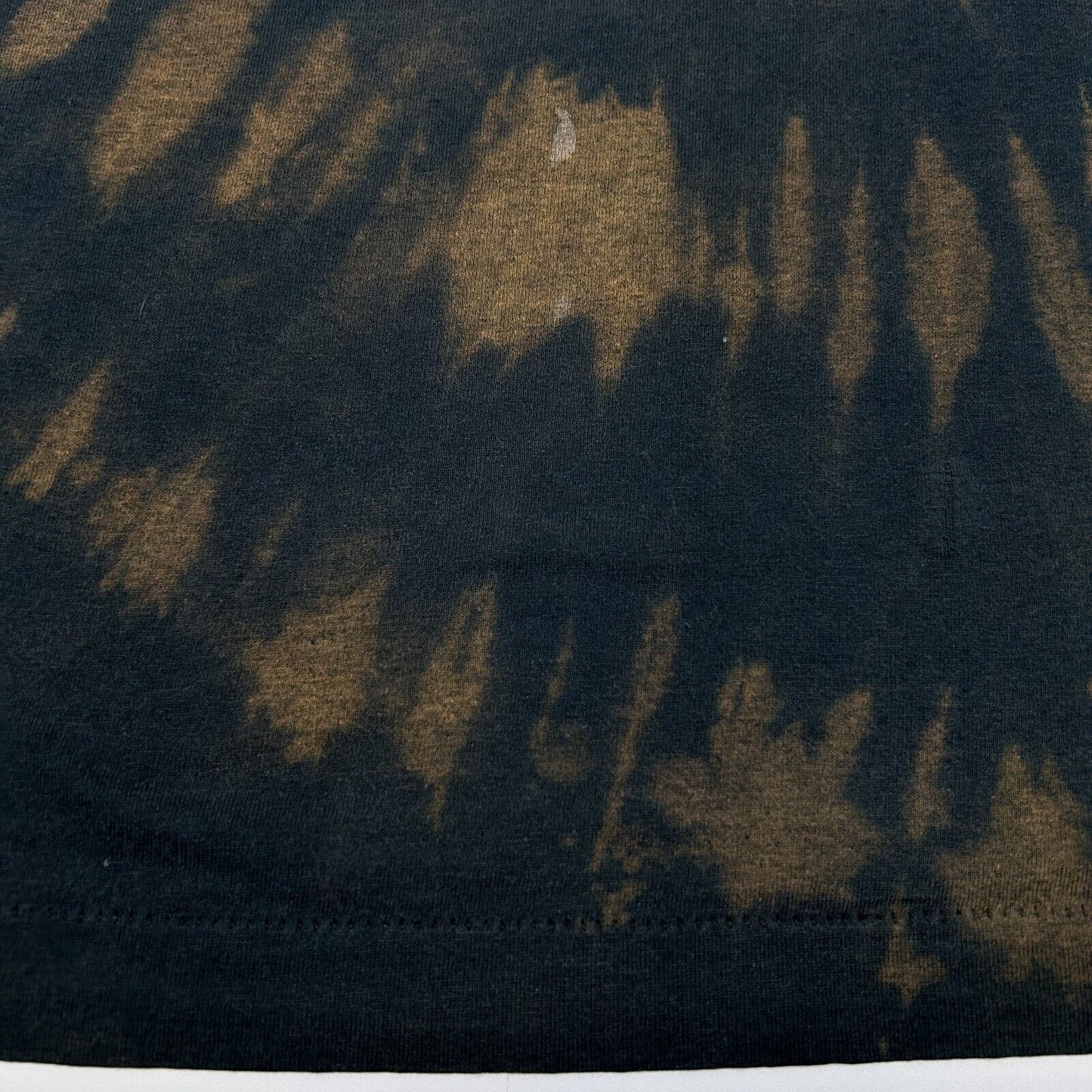 Vintage Hard Rock Cafe Washington DC T Shirt Mens Large Tie Dye 90s Tee Black - Neon Vintage