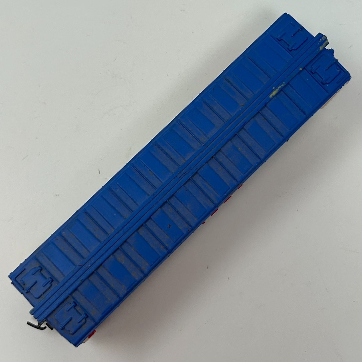 Ralston Purina Co MRS HO Gauge Freight Car Boxcar Scale Model Train Tyco Blue