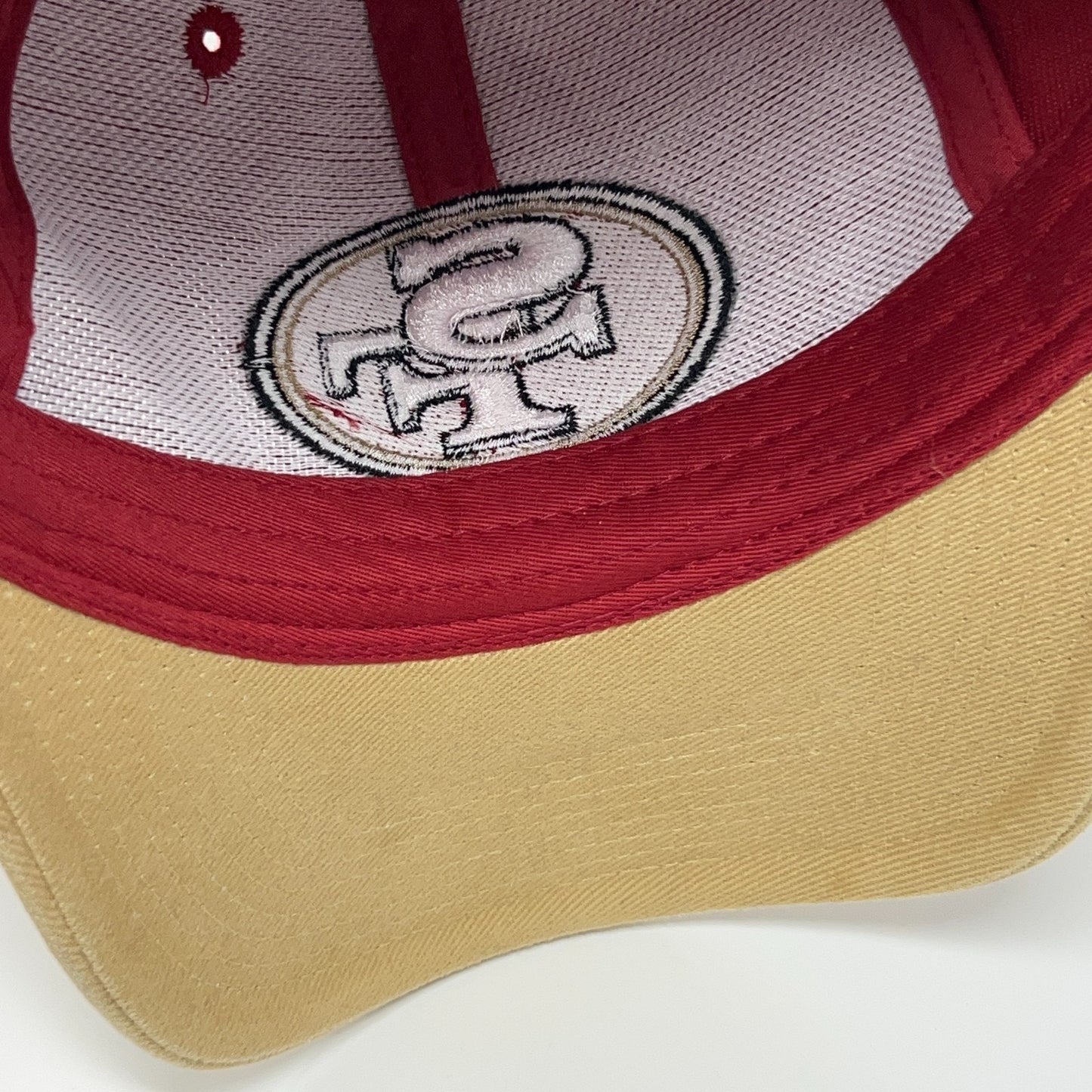 San Francisco SF 49ers Hat Baseball Cap Red NFL Football Strapback 6 Panel