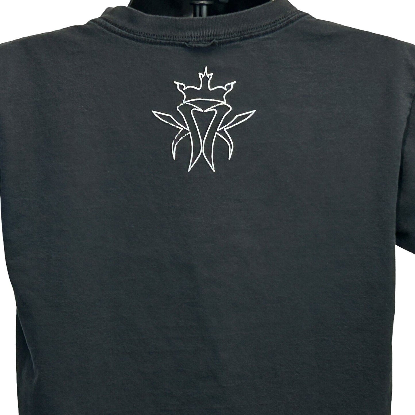 Camiseta de los Kottonmouth Kings, talla mediana, con estampado de banda de hip hop, rap y rock, para hombre, color negro