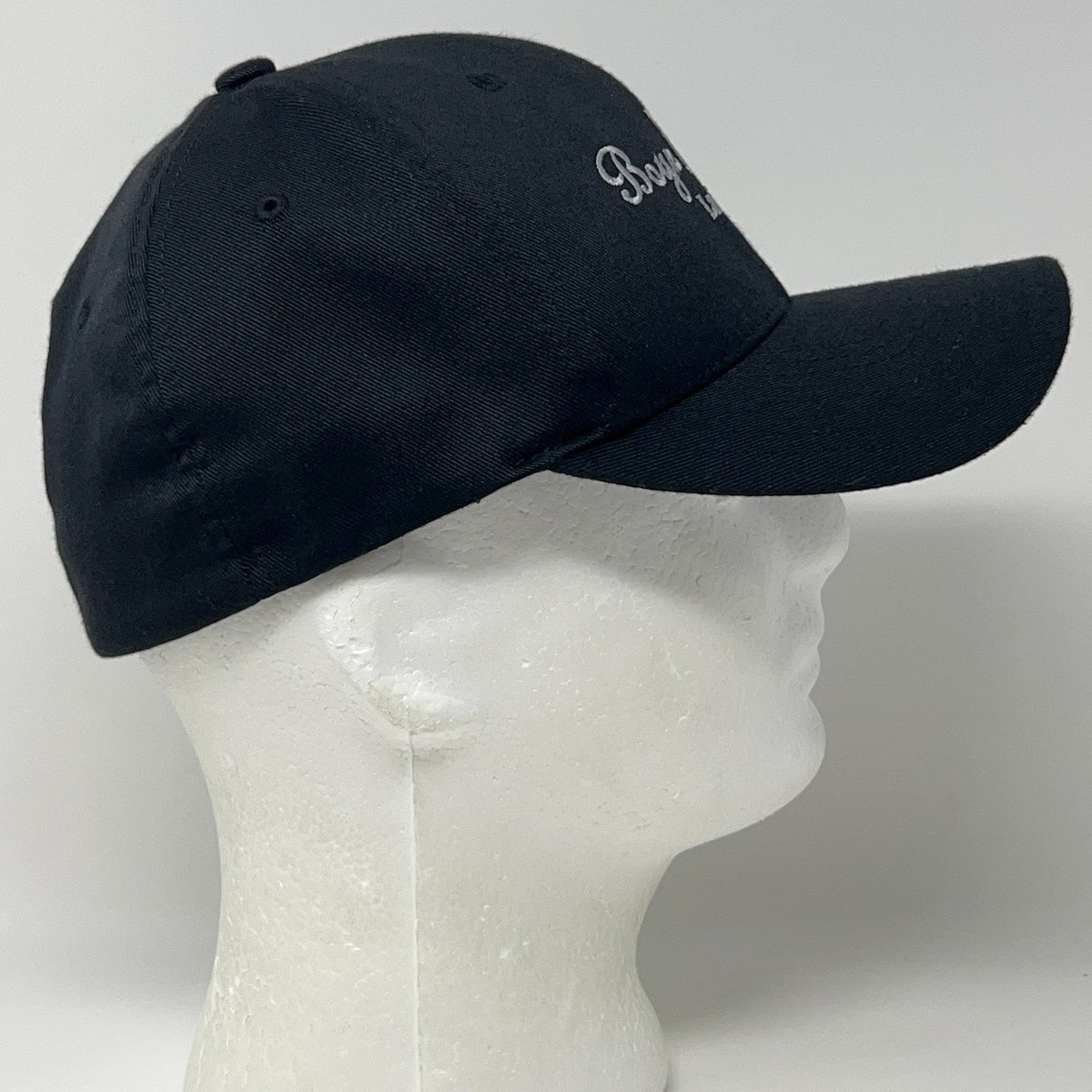 Boyz II Men Las Vegas Black Embroidered Baseball Hat Cap R&B Concert FlexFit S/M