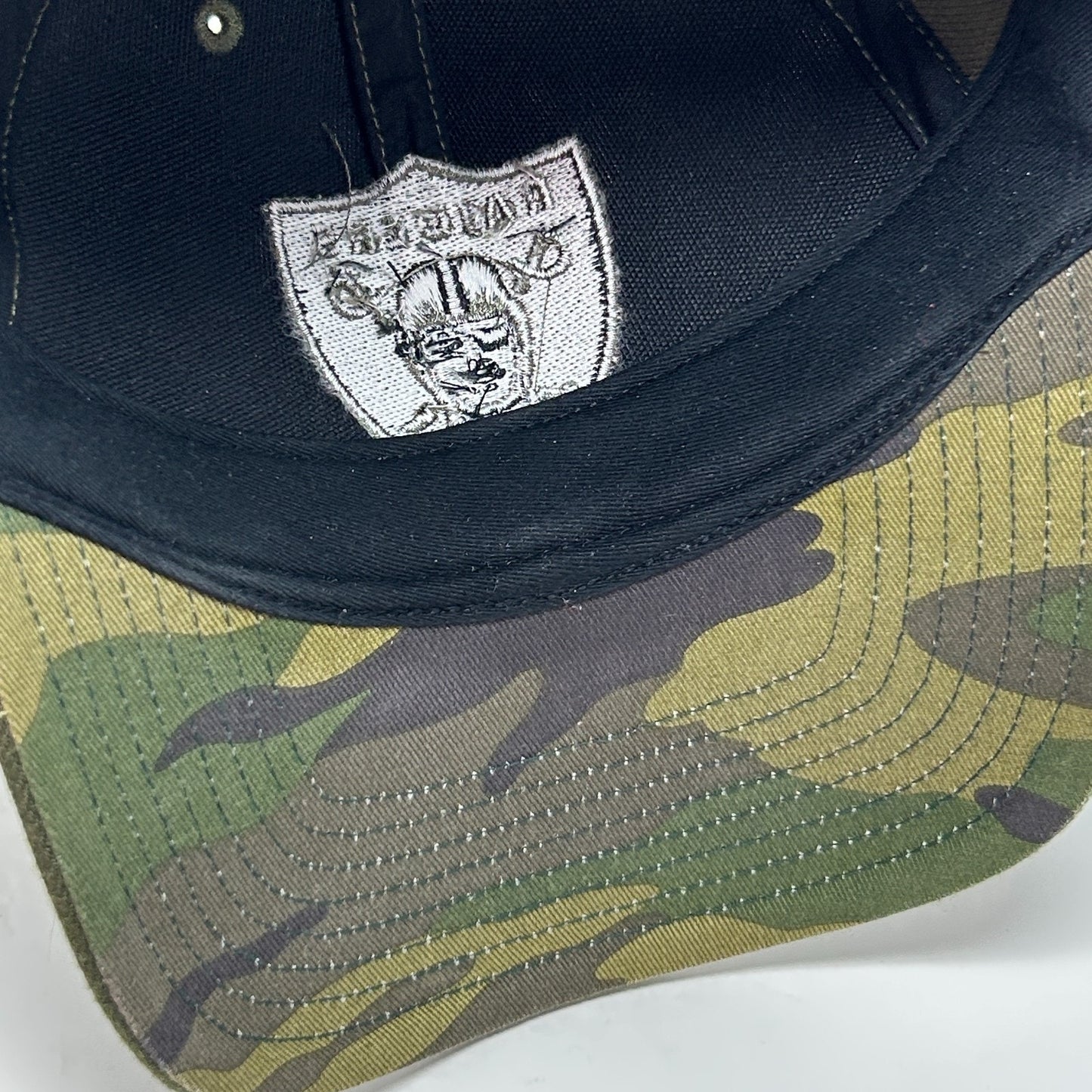Las Vegas Raiders Hat Baseball Cap OD Olive Green 47 Brand Strapback Military