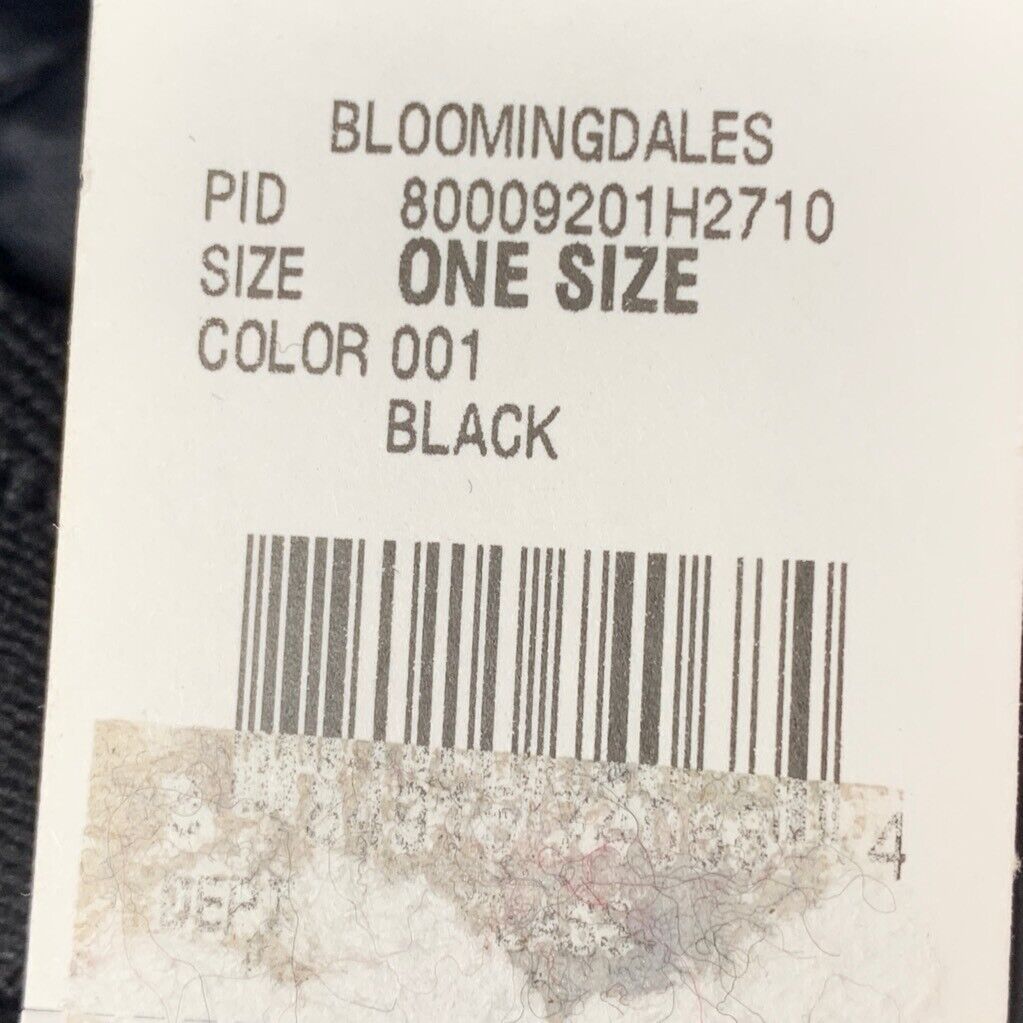 Bloomingdales Aqua - Gorro negro para mujer, mezcla de lana, gorra de campamento para vendedor de periódicos, hecho en Italia