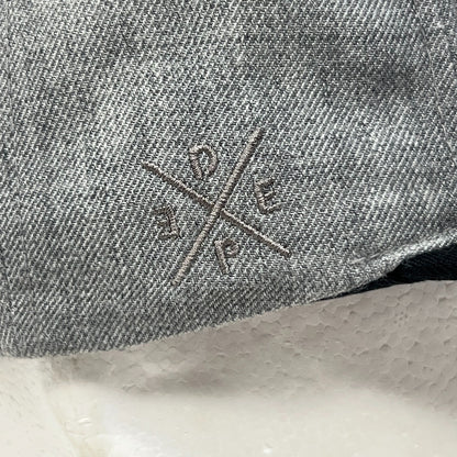 10.Deep 10th Division XXX Inc No Love Hat Baseball Cap Wool Blend Snapback Grey