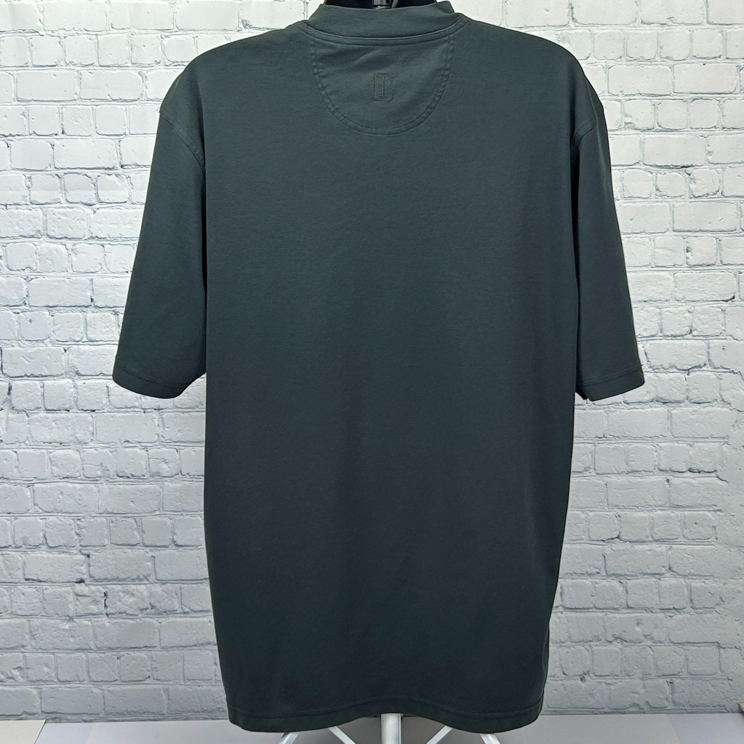 WSOP World Series of Poker Mock Neck T Shirt Gambler Black Tehama Mens 2XL XXL