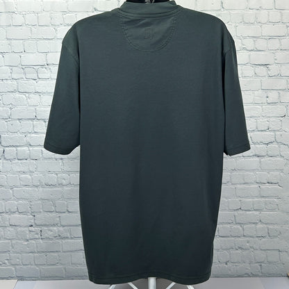 WSOP World Series of Poker Mock Neck T Shirt Gambler Black Tehama Mens 2XL XXL