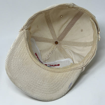 Vintage 90s Sams Town Las Vegas Super Bowl Hat Baseball Cap Commanders White